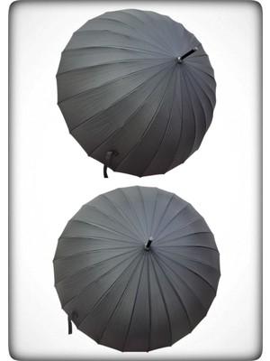 Normadia 24 Tellili Ultra Fiber Güçlendirilmiş Rüzgarlık Şemsiye, Dayanıklı ve Şık Tasarım