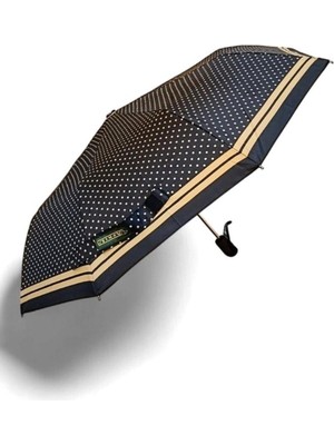 Normadia April Serisi Otomatik Kadın Şemsiye 90 cm Çap, Çanta Boy 30 cm