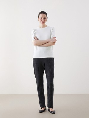 Lc Waikiki Yeni Sezon Beli Lastikli Havuç Kesim Kadın Pantolon