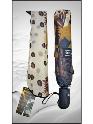 Rubenis Dayanıklı 3 Kırmalı 10 Telli Otomatik Açılır Şemsiye