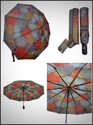 Rubenis Dayanıklı 3 Kırmalı 10 Telli Otomatik Şemsiye, Şık ve Kullanışlı