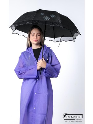 Normadia Şemsiye, Taş Işlemeli, Kadın, Zarif ve Dayanıklı, Şık ve Kullanışlı