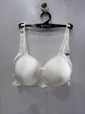 Nergiz Kadın C Cup Balensiz Toparlayıcı Ekru Sütyen