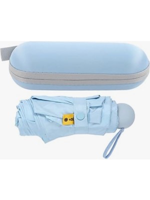 Normadia Mini Kapsül Şemsiye, Seyahat Için Hafif ve Pratik Güneş Yağmur Koruyucu