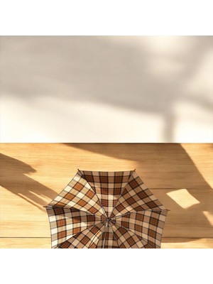 Normadia Şemsiye, Kadın Uzun Baston, Desenli, Şık ve Hafif Tasarım