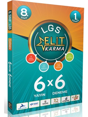 Anla Kazan Yayınları Paraf 8. Sınıf Lgs 1. Dönem Elit Karma 6x6 Deneme Çözümlü Paraf Yayınları