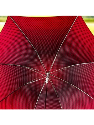 Normadia Kadın Uzun Baston Şemsiye, Renkli ve Şık Desenli, Hafif ve Kullanışlı