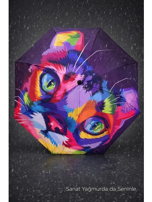 Normadia Rüzgara Dayanıklı Unisex Otomatik Şemsiye, Şık ve Kullanışlı Tasarım