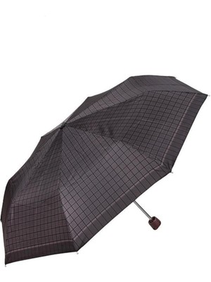 Normadia Mini Siyah Şemsiye, 90 cm Çap, 8 Telli, Cep Boy, Taşıması Kolay