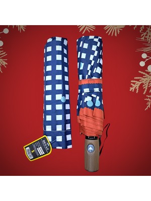 Rubenis Dayanıklı 10 Telli Fiber Gövde Otomatik Rüzgarlık Şemsiye