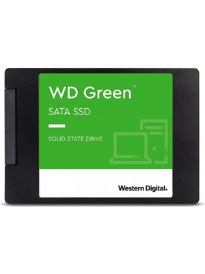 Tuba Toptaş Wd Green, WDS480G3G0A, 480GB, 545/465, 3D Nand, 2,5&amp;quot; Sata, SSD