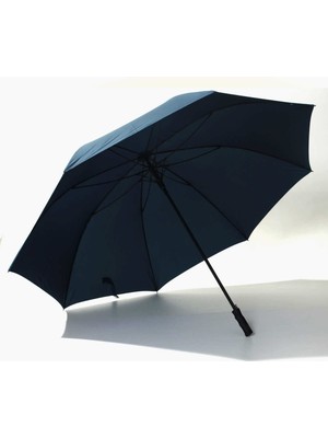 Normadia Büyük Boy Ahşap Kavrama Otomatik Uzun Şemsiye, Eğlence ve Koruma Aracı