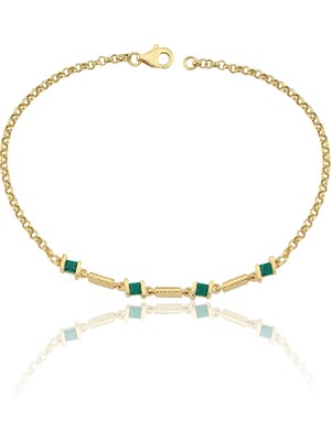 FAZ Kuyumculuk Altın Verde Cube Bileklik