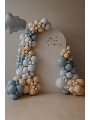 Balonsan Balon Seti 105 Adet ( Derin Okyanus-Fırtına Mavisi-Deniz Kumu)