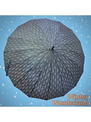 Rubenis Şık 16 Telli Ultra Lüx Premium Otomatik Şemsiye, Dayanıklı ve Zarif Tasarım