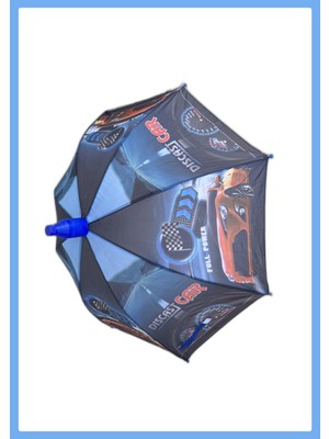 Normadia Renkli Pvc Kılıflı Çocuk Düdüklü Şemsiye 6-13 Yaş Için Şık ve Eğlenceli