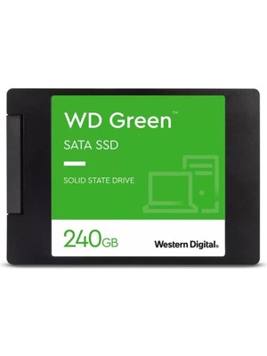 Tuba Toptaş Wd Green, WDS240G3G0A, 240GB, 545/465, 3D Nand, 2,5&amp;quot; Sata, SSD