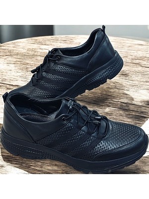 KAFKASLAR AYAKKABI Tam Ortopedik Esnek ve Hafif Taban Gerçek Deri Lastikli Casual Kadın Ayakkabı