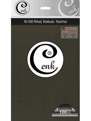 Cenk Düz Yazma 100 Cm.lik (1ADET) Poşetli 956 Haki Renk Oya Ipi Ile Birlikte