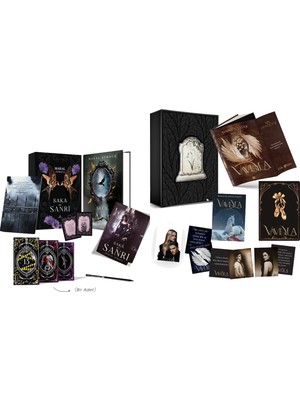 Ephesus Yayınları Saka ve Sanrı Tek Kitaplık Hediyeli Kutu ve Vaveyla 2 Kış Dönencesi Kutulu Ciltli