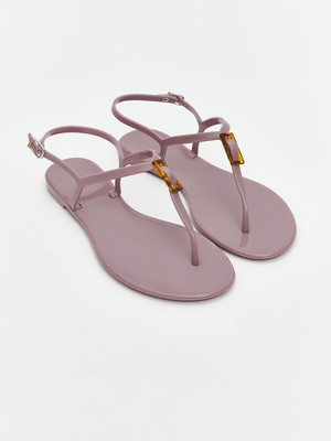 Lc Waikiki Yeni Sezon Toka Detaylı Parmak Arası Kadın Plaj Sandaleti