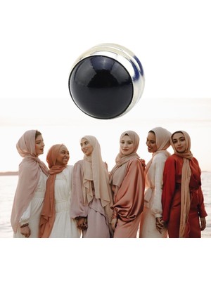 Easera Ticaret® Tekli Güçlü Mıknatıslı Eşarp Şal Mıknatısı