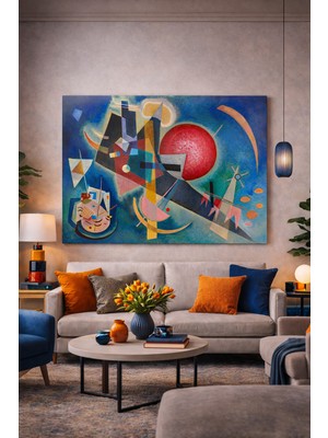 Artease Wassily Kandinsky Mavide (1925) Kanvas Tablo