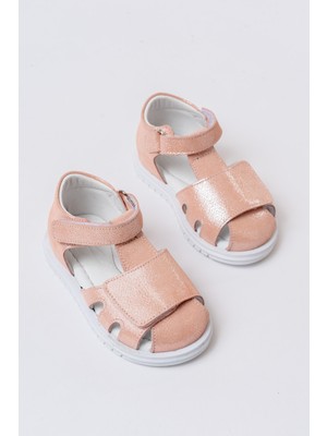 Papuccum Ortopedi Ilkadım - Bebek Hakiki Deri Ortopedik Sandalet