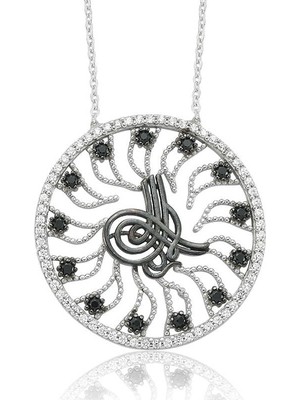 Noip 925 Ayar Gümüş Tuğra Kadın Gümüş Kolye PT2610134 (944)