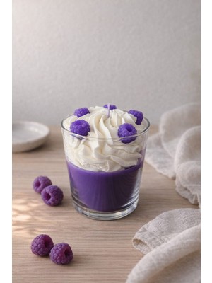 Exotic Fruit Aromalı Kremalı Dekoratif Mum | Parafin & Soya Wax | 200 ml