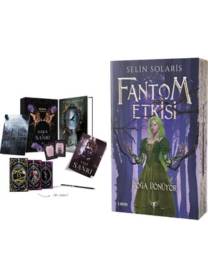 Ephesus Yayınları Saka ve Sanrı Tek Kitaplık Hediyeli Kutu ve Fantom Etkisi 1 Yan Boyalı