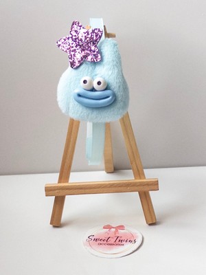 Sweet Twins Accessories Sevimli Mavi Çocuk Taç Simli Yıldızlı Çocuk Tacı
