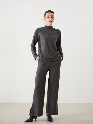 Lc Waikiki Yeni Sezon Beli Lastikli Geniş Paça Kadın Pantolon