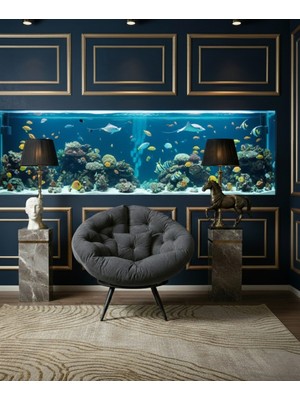 AVYNA Bohem Deluxe Tekli Koltuk Berjer – Yumuşak Minder & Şık Yastık Detaylı