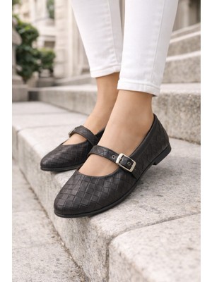 ModaFrato MILENA Kadın Babet Yazlık Ayakkabı Sivri Burun Günlük Babet