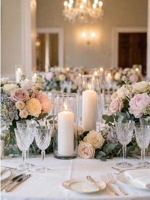 Glassy Estetik ve Fonksiyonun Mükemmel Dengesi: Ikili El Işçiliği Cam Seti (20-25 Cm)