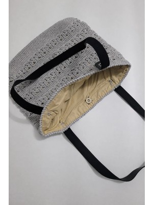 Çağ Moda Aksesuar El Yapımı Örgü Çanta