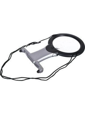 Pusat 2x 6x LED Eller Serbest,boyun Asılı,dıkış,okuma Için En Uygun Büyüteç 11B1 - Lisinya