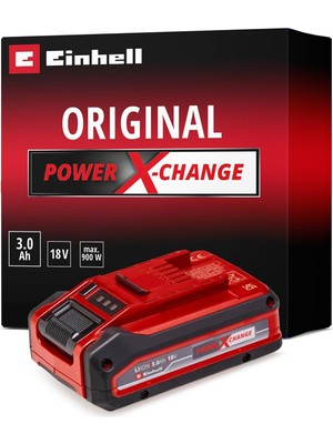 Einhell 18V 3,0 Ah Li-Ion Power-X-Change, Akü Plus