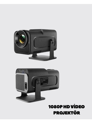 Pusat Hdmı, USB ve Kulaklık Girişli Çoklu Bağlantı Seçenekli Projektör - Lisinya