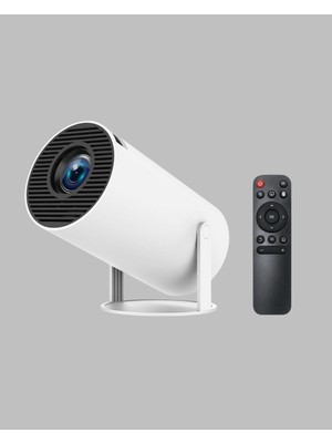 Pusat Full Hd 4K Uyumlu Projeksiyon Cihazı 130 Inç Geniş Ekran Destekli - Lisinya