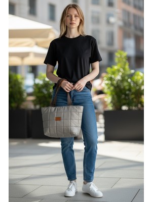 Yigitemirbags London Gri Omuz Çantası
