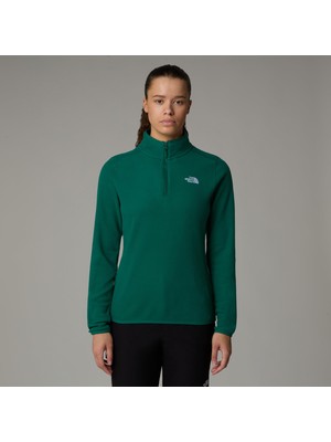 The North Face W 100 Glacier 1/4 Zip - Eu Kadın Polar