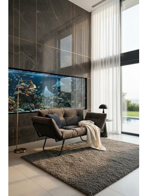 AVYNA Premium Mekanizmalı Yataklı Ikili Kanepe – Katlanır ve Kolları Açılabilen Modern Çekyat | Füme