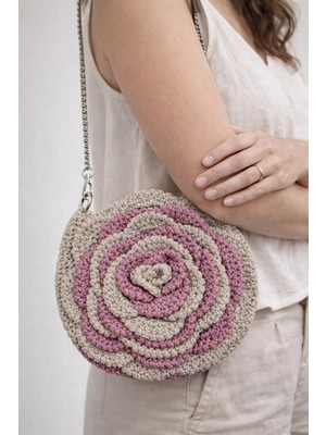 Çağ Moda Aksesuar El Yapımı Örgü Çanta