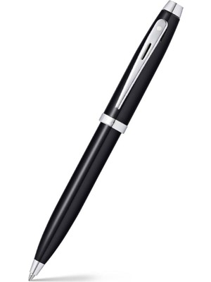 Sheaffer 9338-2 100 Serisi Tükenmez Kalem Parlak Siyah Krom