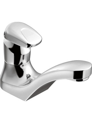 Moen Ticari Krom M-Press Tek Montajlı Ölçüm Banyo Lavabo Bataryası .5 Gpm, 8884