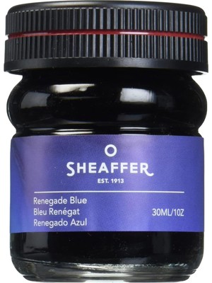 Sheaffer 94311 Dolma Kalem Şişe Mürekkep 30 ml Renegade Mavi