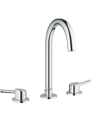 Grohe Concetto 3 Delikli Lavabo Bataryası - 20216001