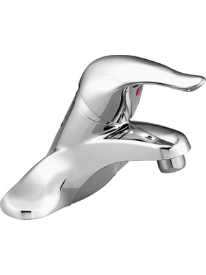 Moen L4601 Chateau Krom Tek Kolu Düşük Ark Banyo Bataryası (Ca/vt Uyumlu Değil), 0.5